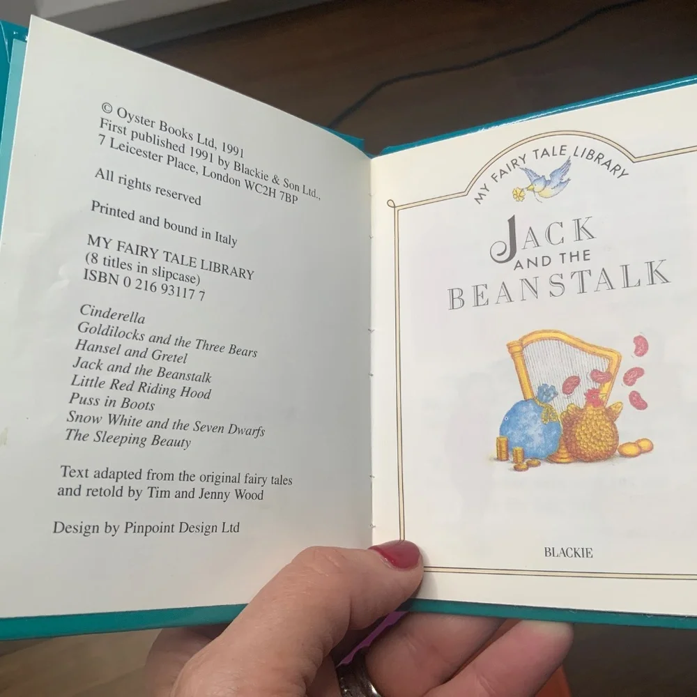 “My Fairy Tale Library” Eight Little Books in Slipcase